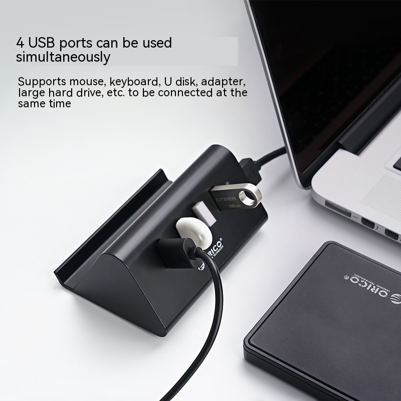 USB Deconcentrator High-speed Bracket Multi-interface External Hub 5