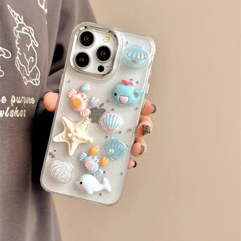 Cute Summer Ocean-themed Phone Case