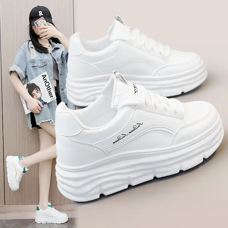 Platform Height-increasing Fashionable Casual Shoes