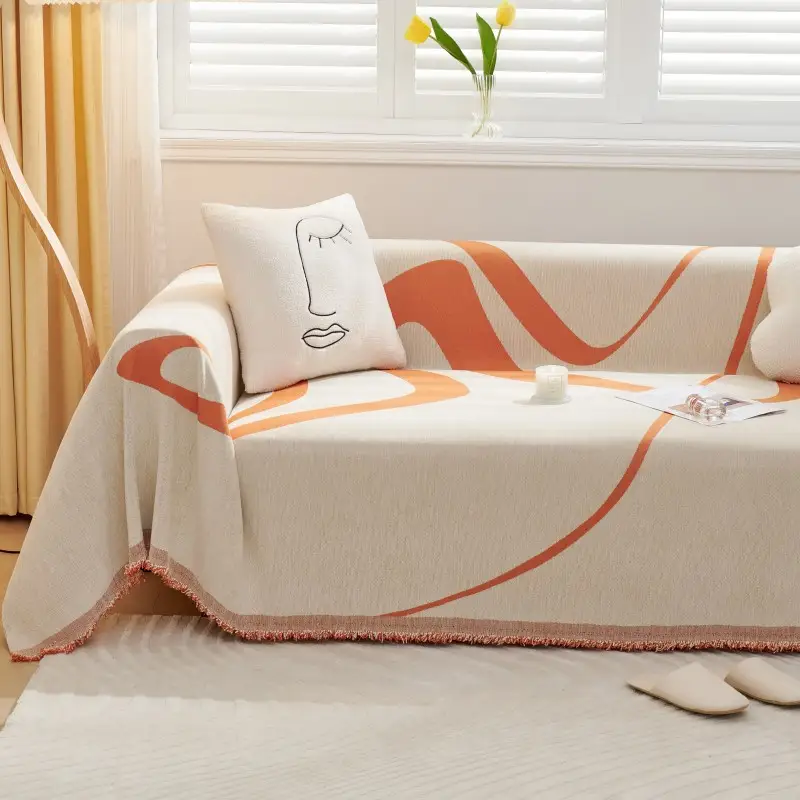 Four Seasons Universal Chenille Anti-scratching Sofa Cover Cloth Full Covered Sofa Cover Dustproof