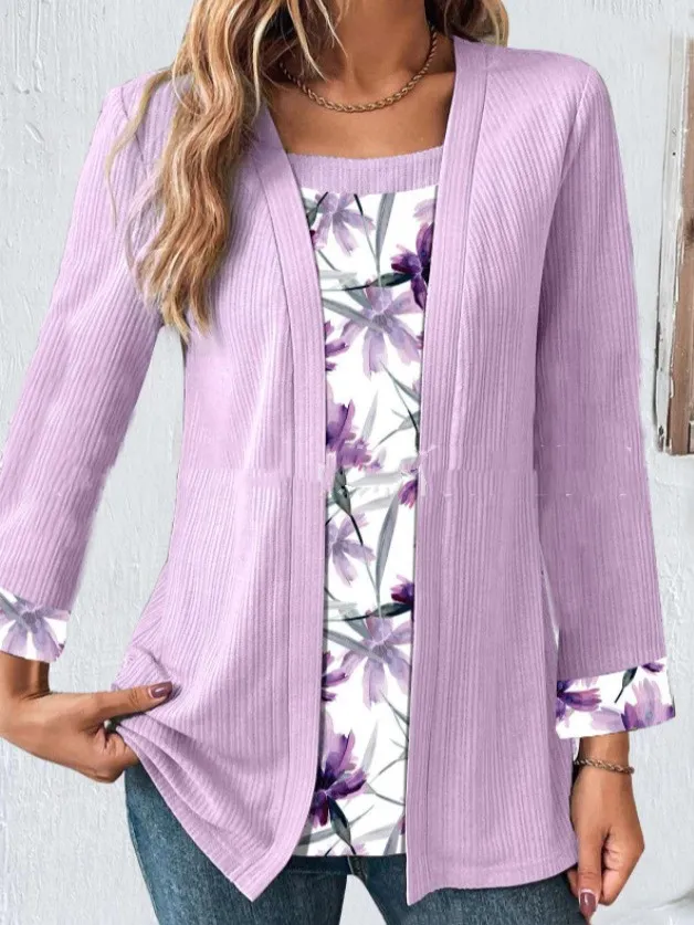 Women's Hollow out Sleeves Cotton And Linen Buckle free Cardigan Coat 4 Colors Xxl - Shop at LoveMi