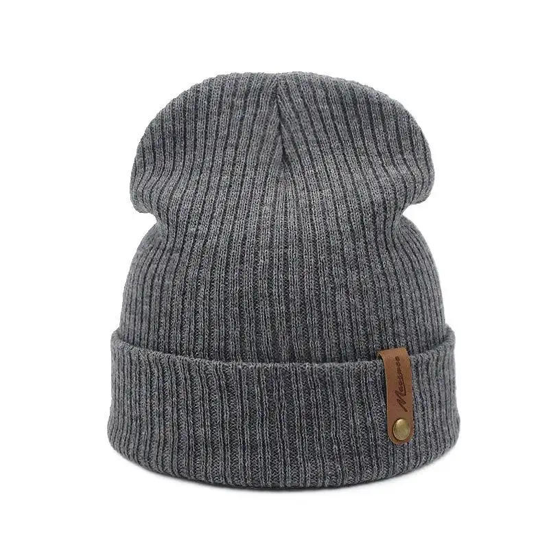 Hat Men's and Women's Autumn and Winter Knitting Wool