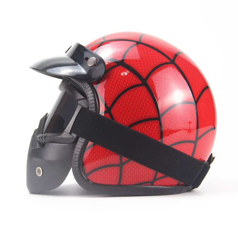 Vintage Leather Personalized Pedal Handmade Helmet - Image 2