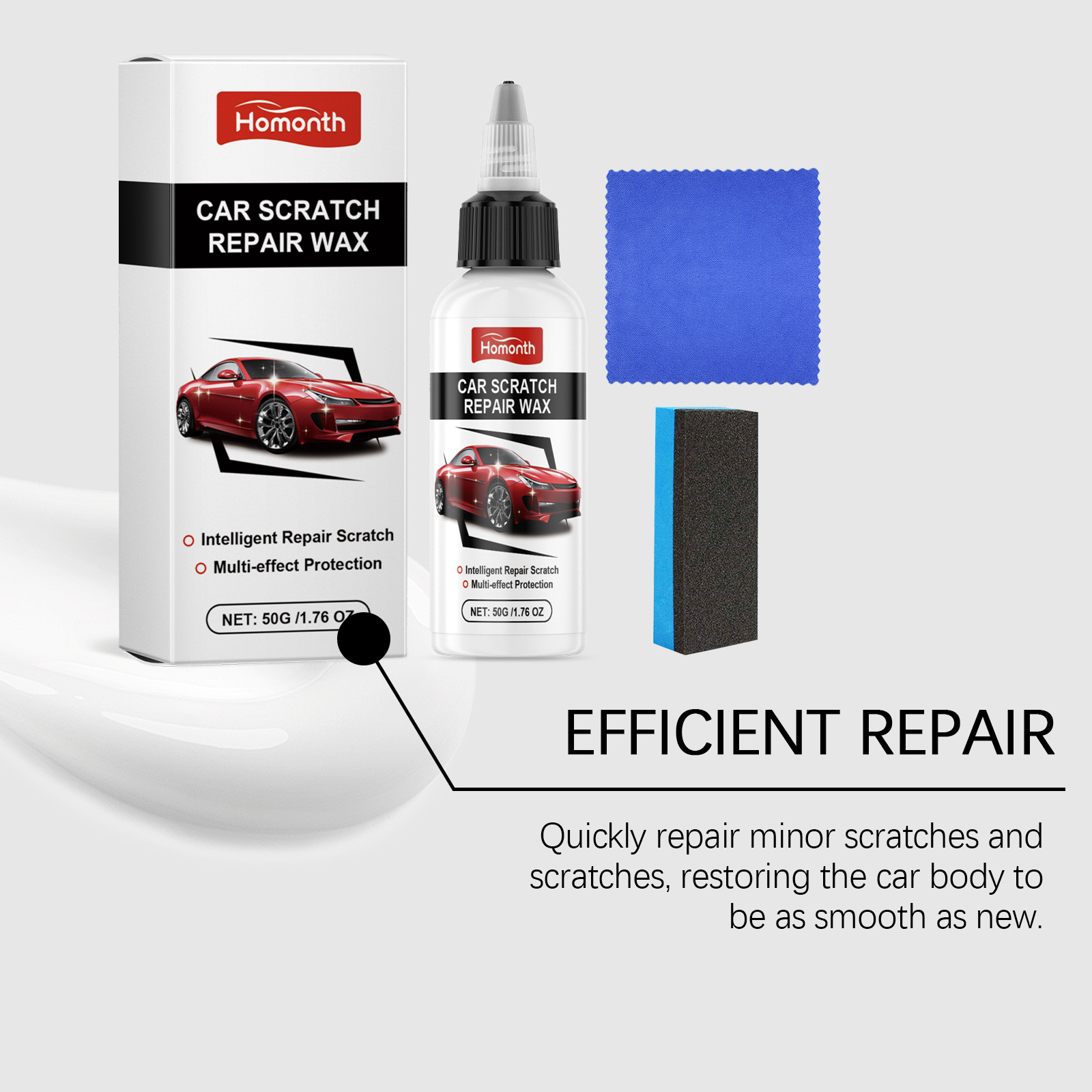 Decontamination Cleaning Polishing Car Scratch Renovation Beauty Care Cream