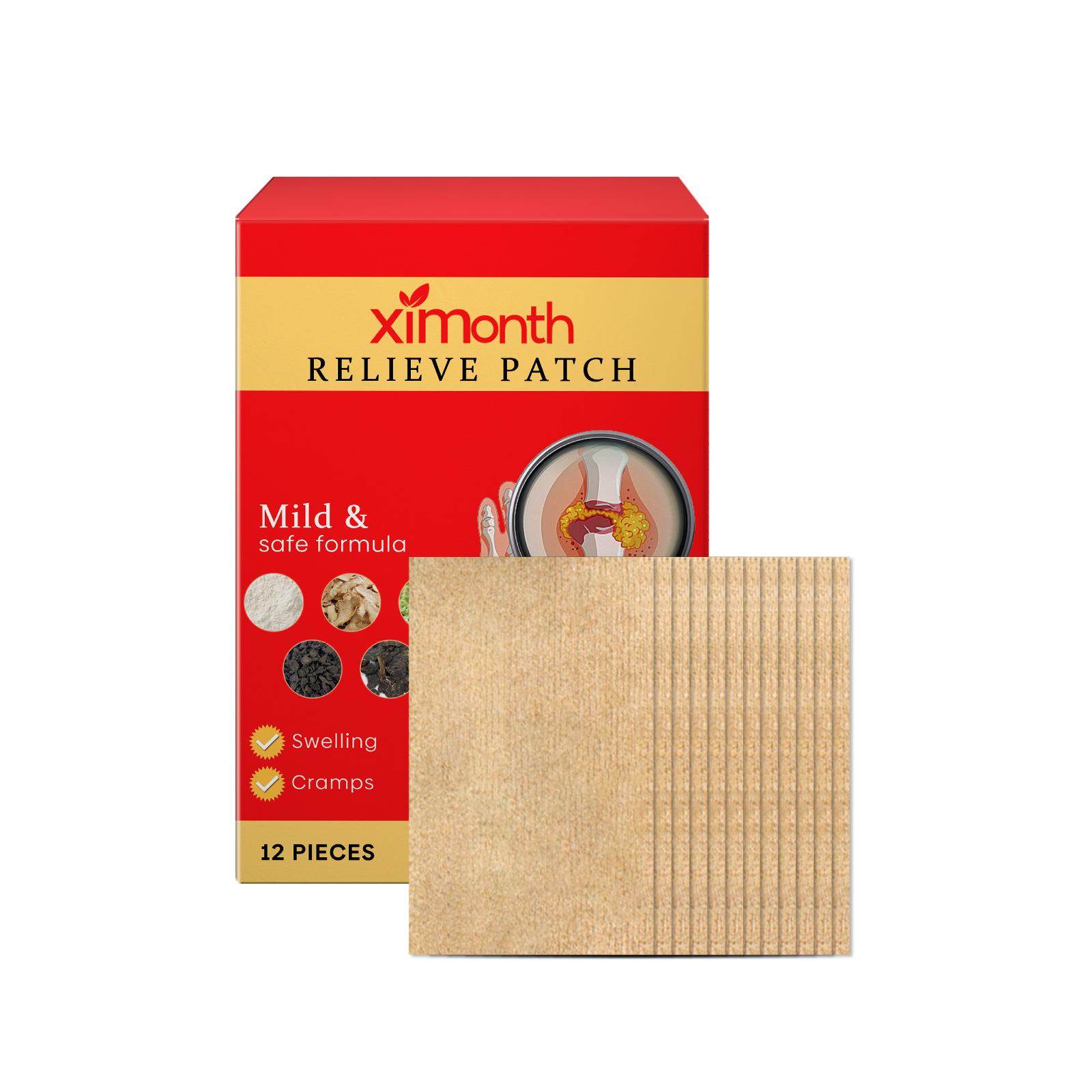 Joint Care Patch Wrist Shoulder Neck Leg 12Pcs - Shop at LoveMi
