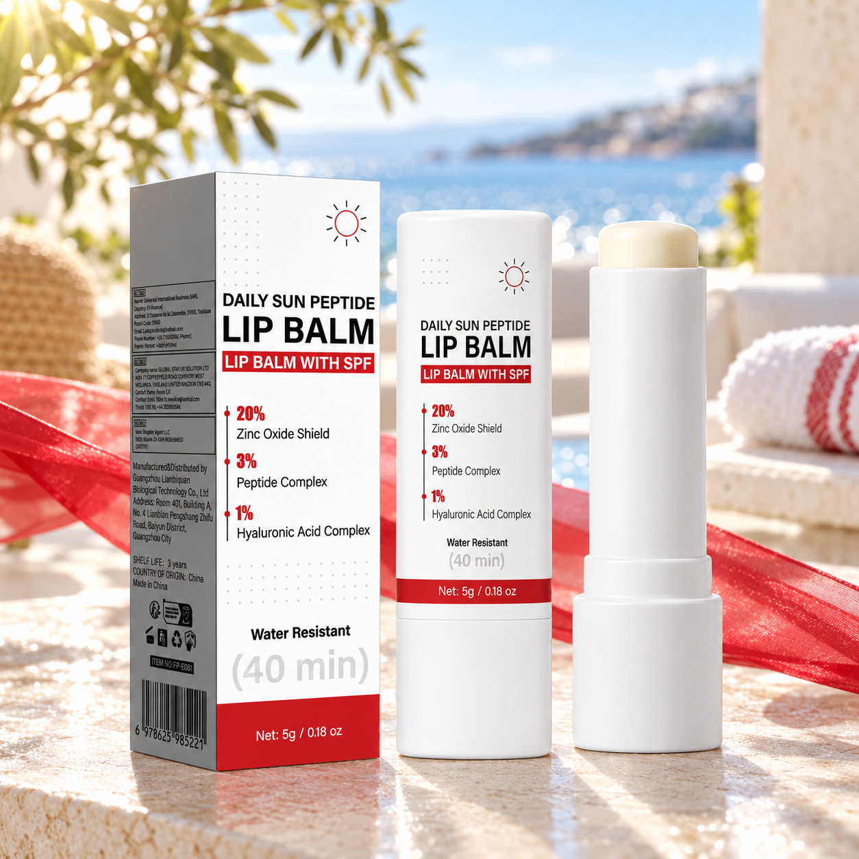 Daily Peptide Lip Balm Moisturizes And Hydrates