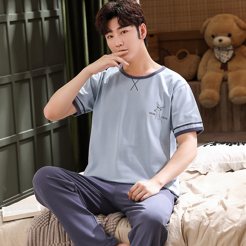 Summer Knitted Cotton Casual Thin Loose Large Short Sleeve Pants