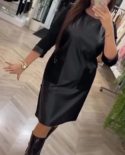 Elegant And Minimalist Womens Dress Black - Shop at LoveMi