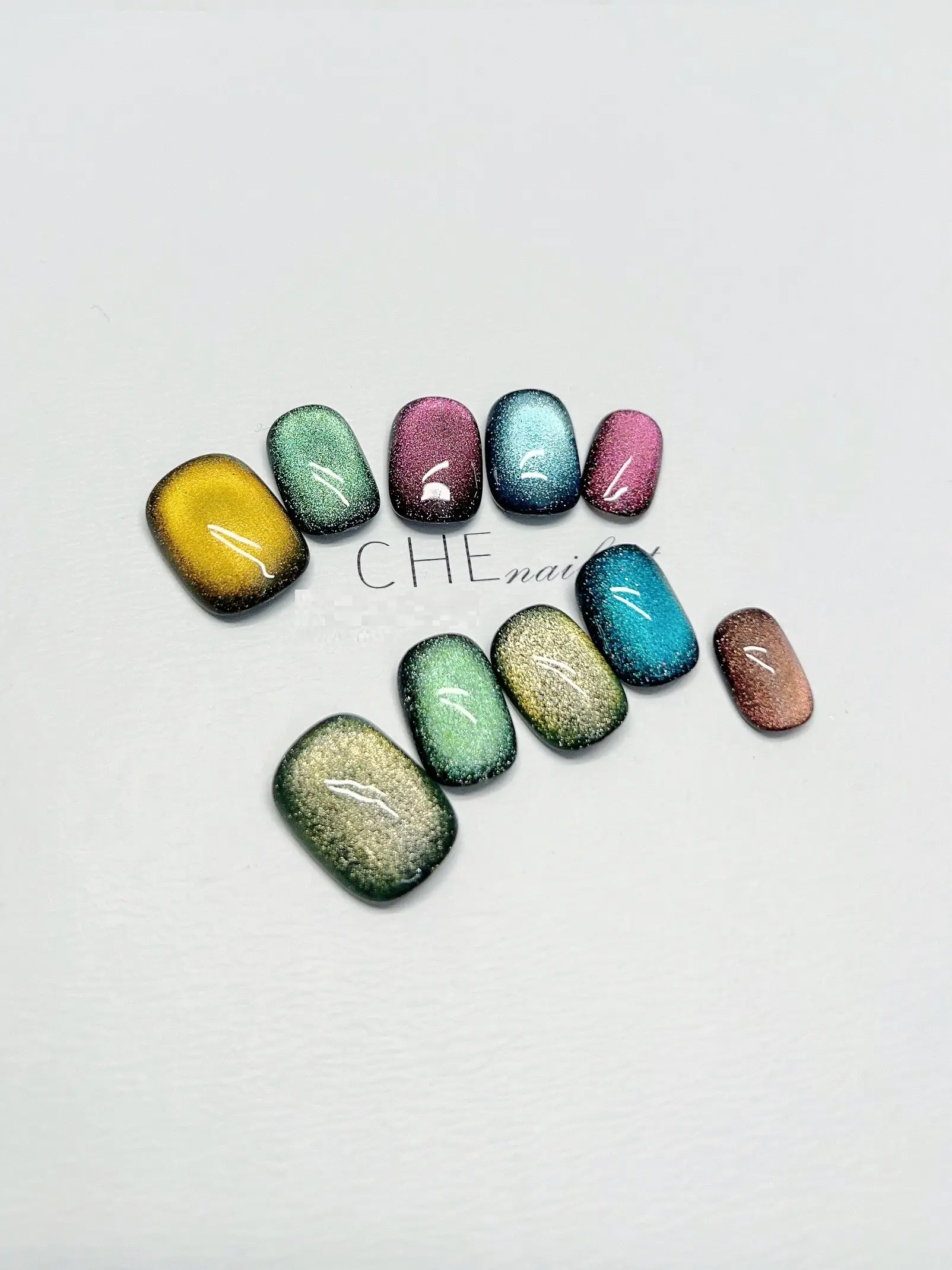 Handmade Custom Wear Armor Colorful Cat Eye Short