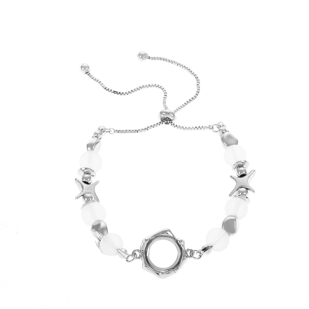 Design Geometric Pull Adjustable Bracelet Internet Celebrity Versatile