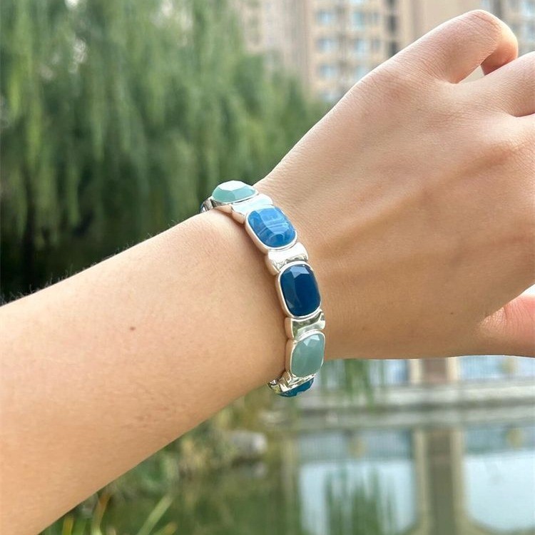 Gold-Plated Artificial Gemstone Inlay