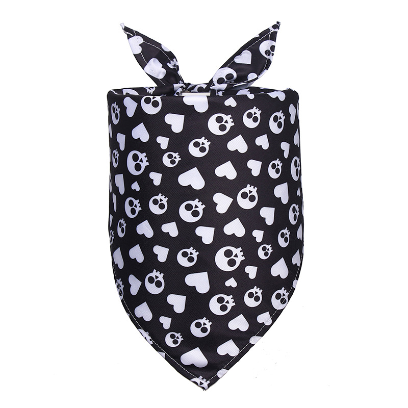 Title 3, Halloween Dog Saliva Towel Triangular Binder Pe...