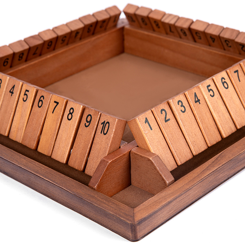 Title 2, Wooden Four-sided Flip Board Game