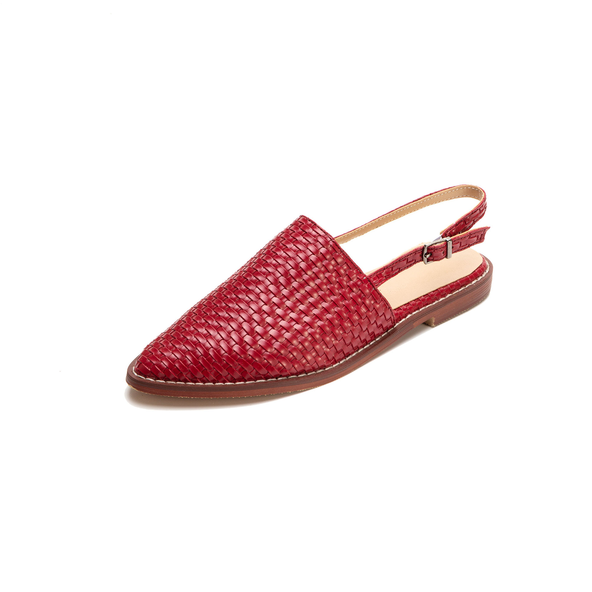 Extra-large Plus-size Woven-toe Sandals For Women