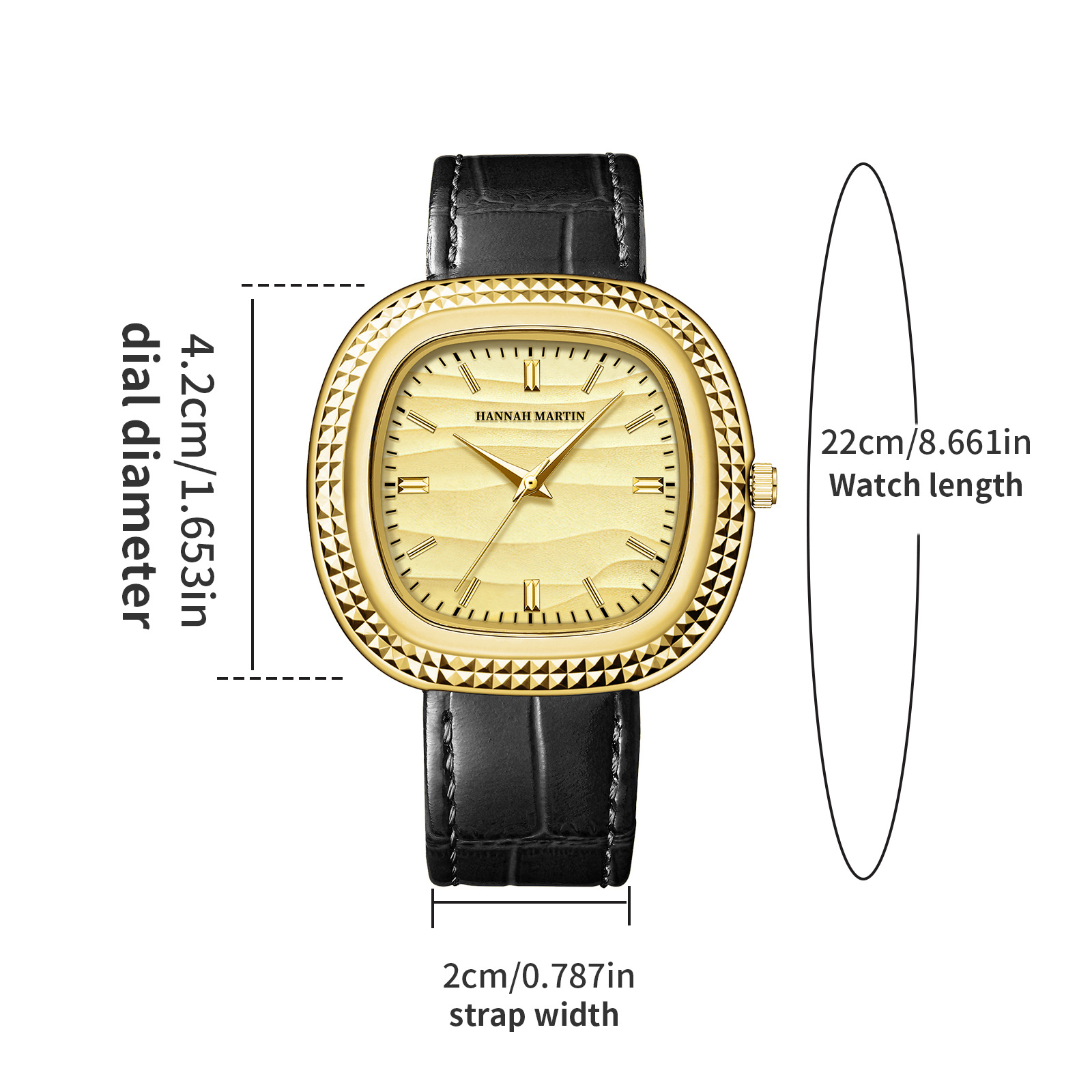 High Appearance Value Quartz Watch With A Genuine Leather Strap For Men 4