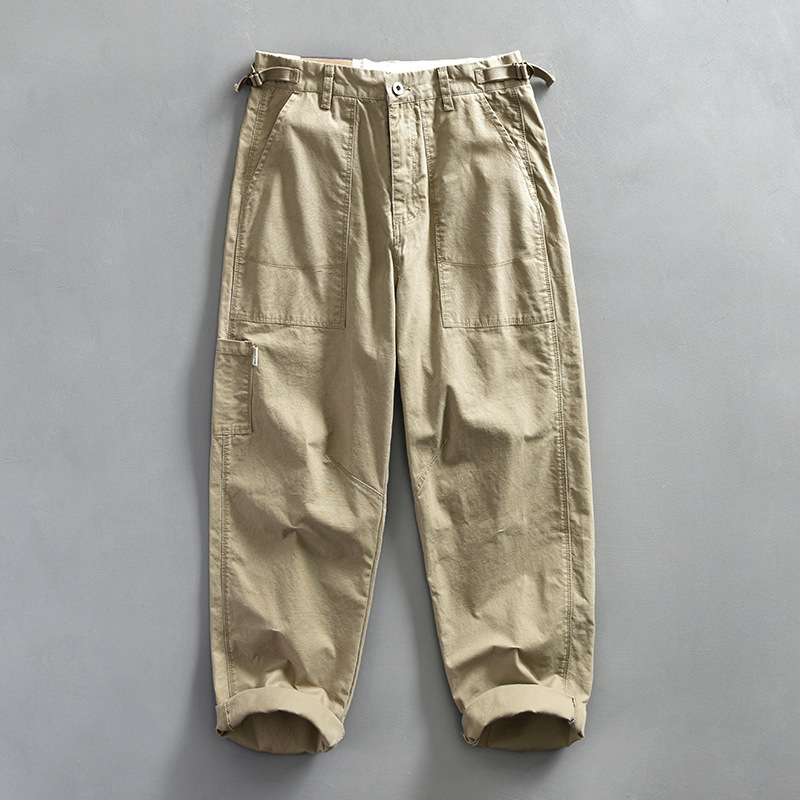Spring And Autumn Fashion Trendy Young Men Workwear Casual Pants