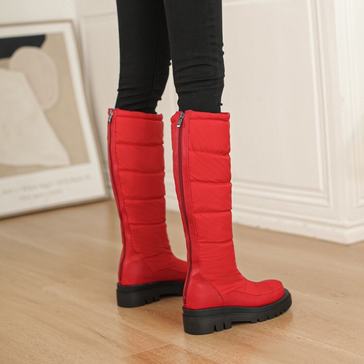 Fleece-Lined Wedge Snow Boots, picture 4 of 4