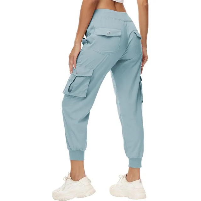 Cargo Lightweight Quick drying Travel Leisure Climbing Pants Sky Blue - Shop at LoveMi