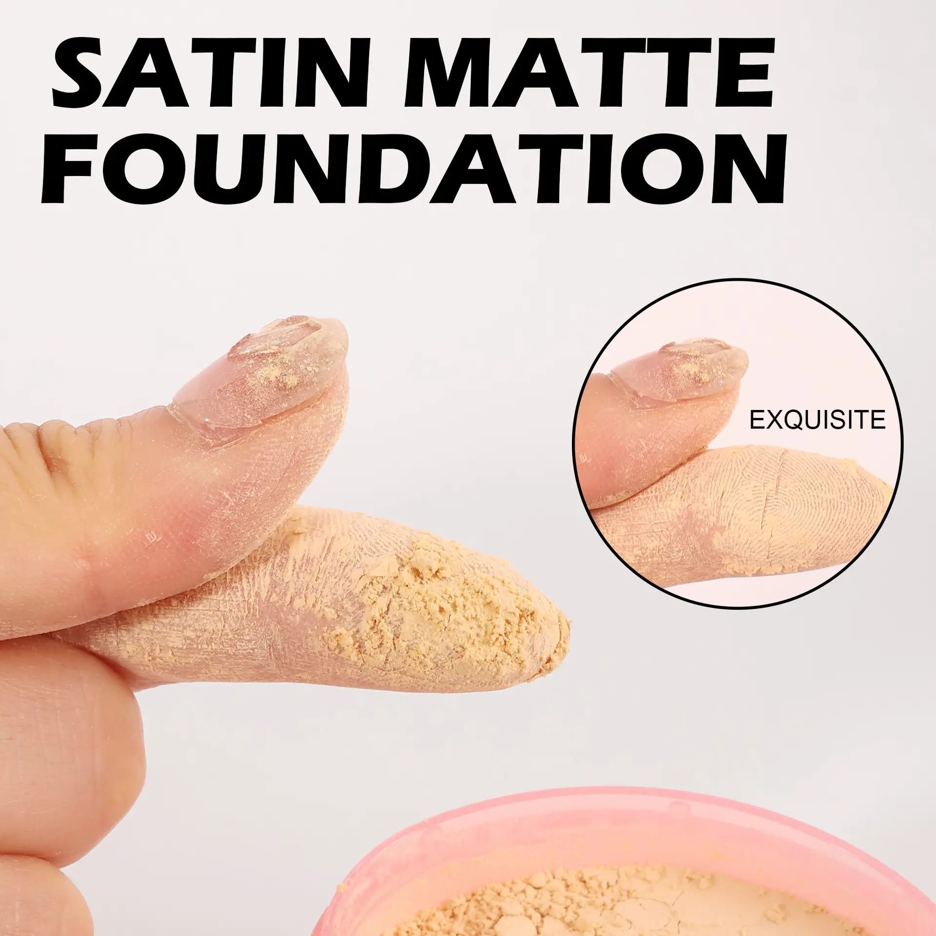 Non-transferring Concealing Waterproof Setting Powder