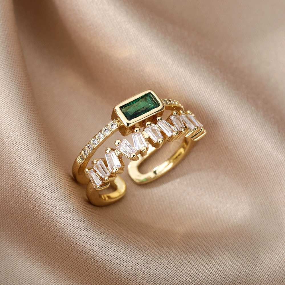 European And American Double-layer Ring 2