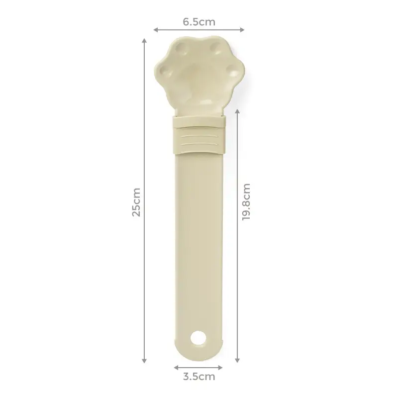 Plastic Cat Strip Squeezing Machine Spoon Feeder