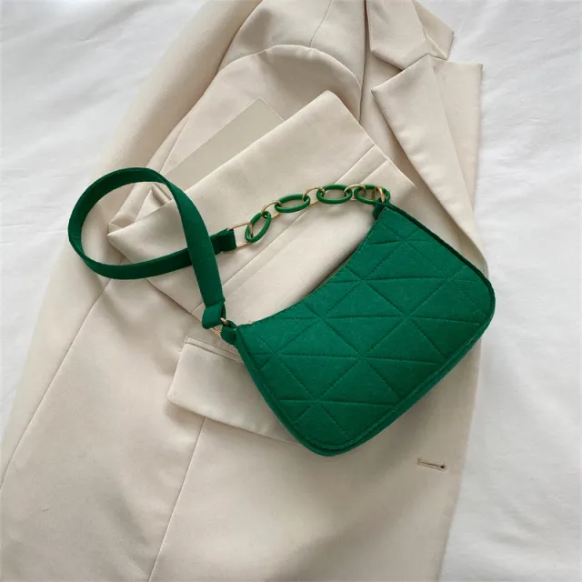 Fashion Trend Simple Shoulder Bag Casual Simple Crossbody Green - Shop at LoveMi