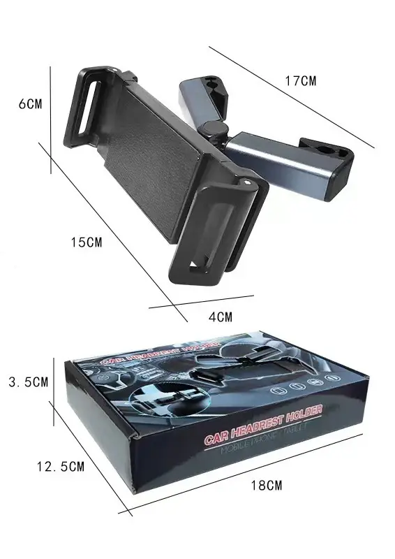Car New Occipital Pillow Bracket Mobile Phone Bracket Adjustable Telescopic