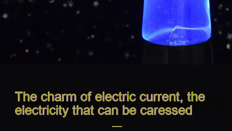 Voice-controlled Blue Light Waist Lightning Glow Ball Light