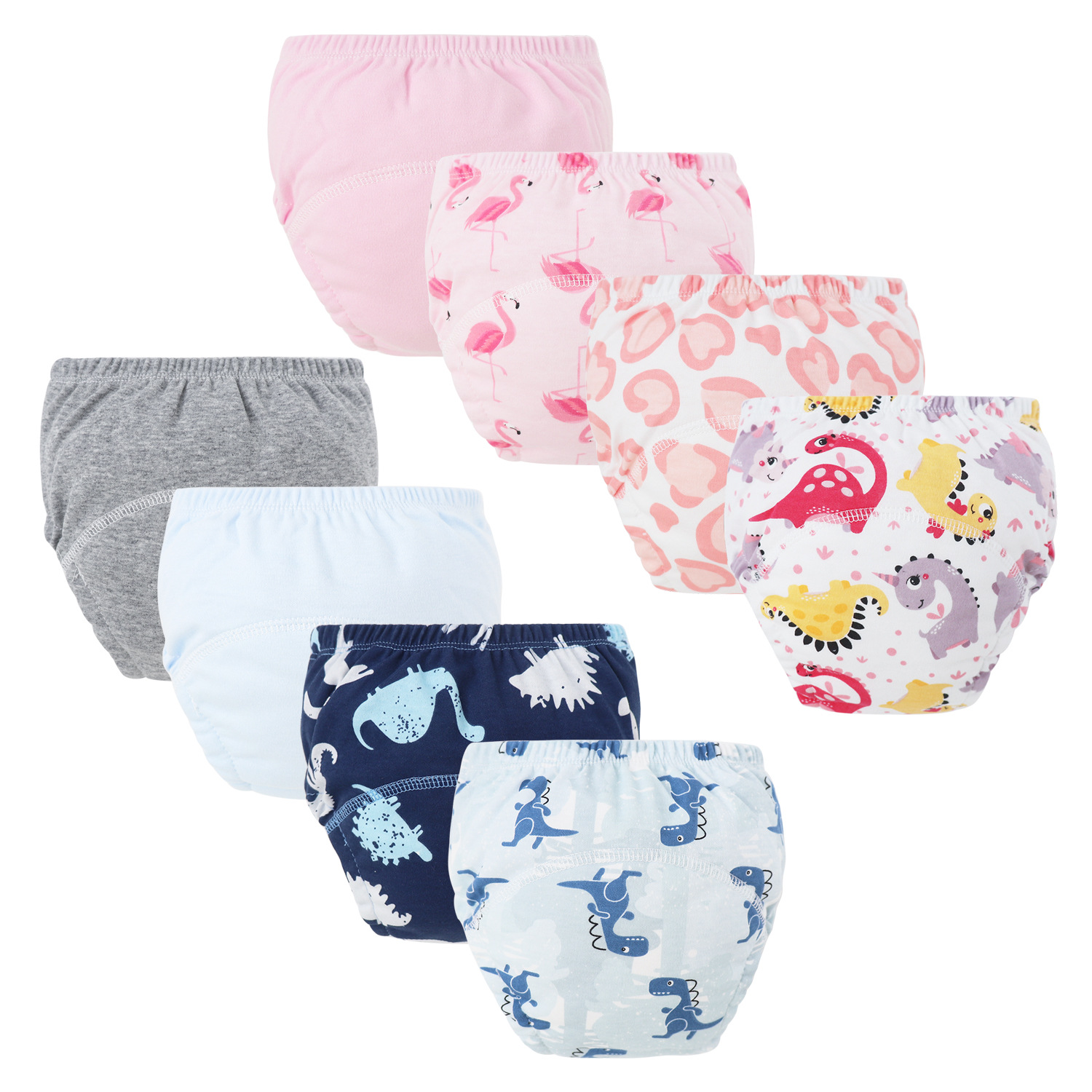 Washable Eco-cotton Pull-up Training Pants For Infants And Toddlers