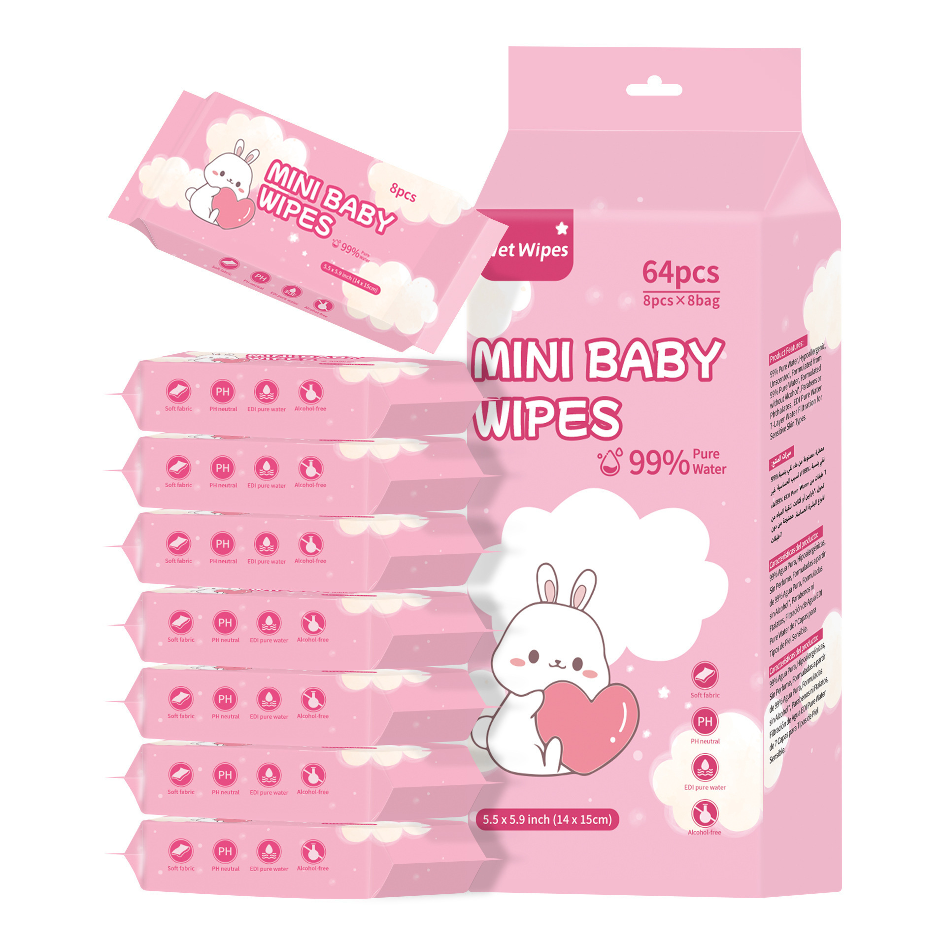 Baby And Infant Hand-and-mouth Wipes 4
