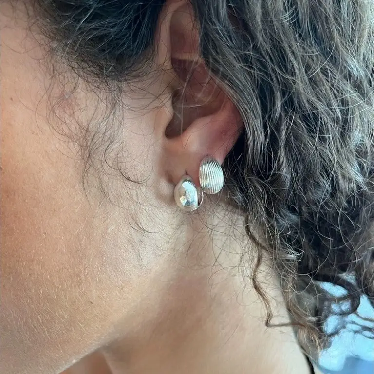 Double-sided Shell Earrings For Women Ins
