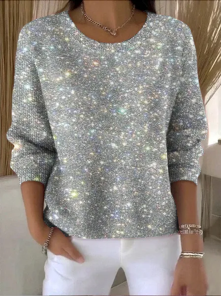 Polyester Women's Sports Lightweight Printed Sweater Jstgi5347698 - Shop at LoveMi
