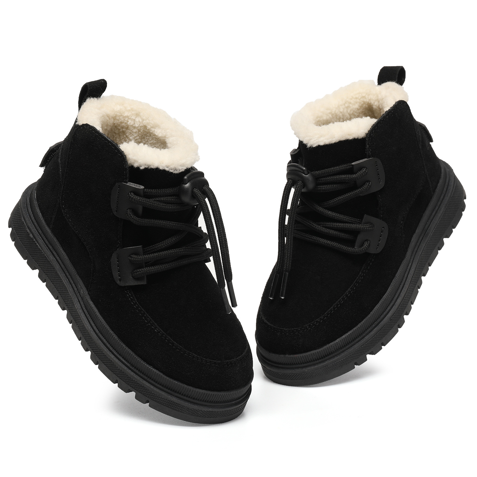 Title 3, Childrens Cotton Shoes Thickened Fleece-lined ...