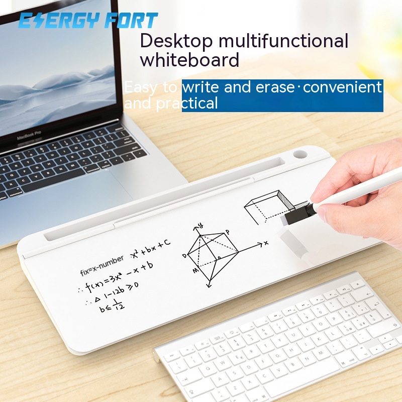 Computer skrivebord tastatur bærbar Erasable Message Note - Miniatyr 5