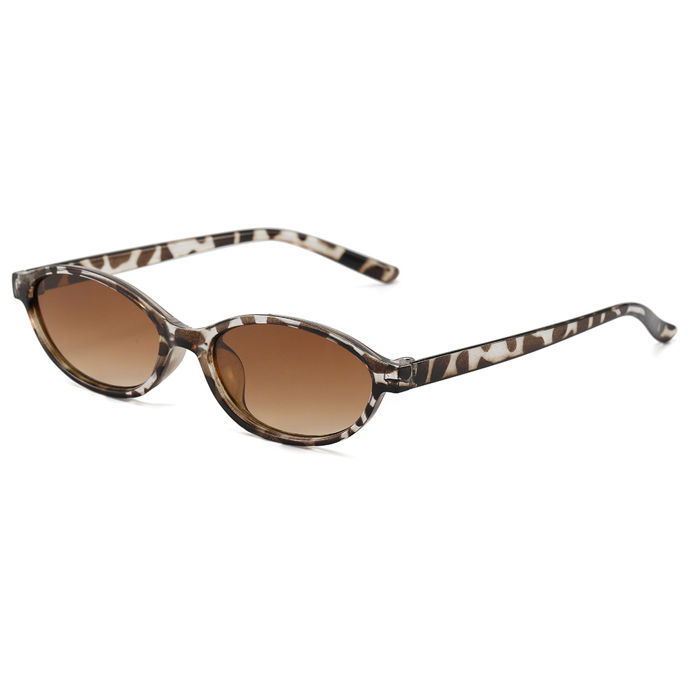 Women's Oval Sunglasses With Small - Image 6