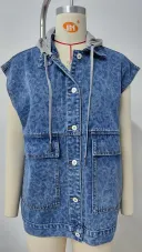 Blue Leopard Print Removable