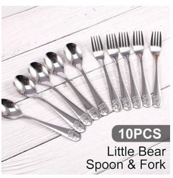 5spoons and 5forks