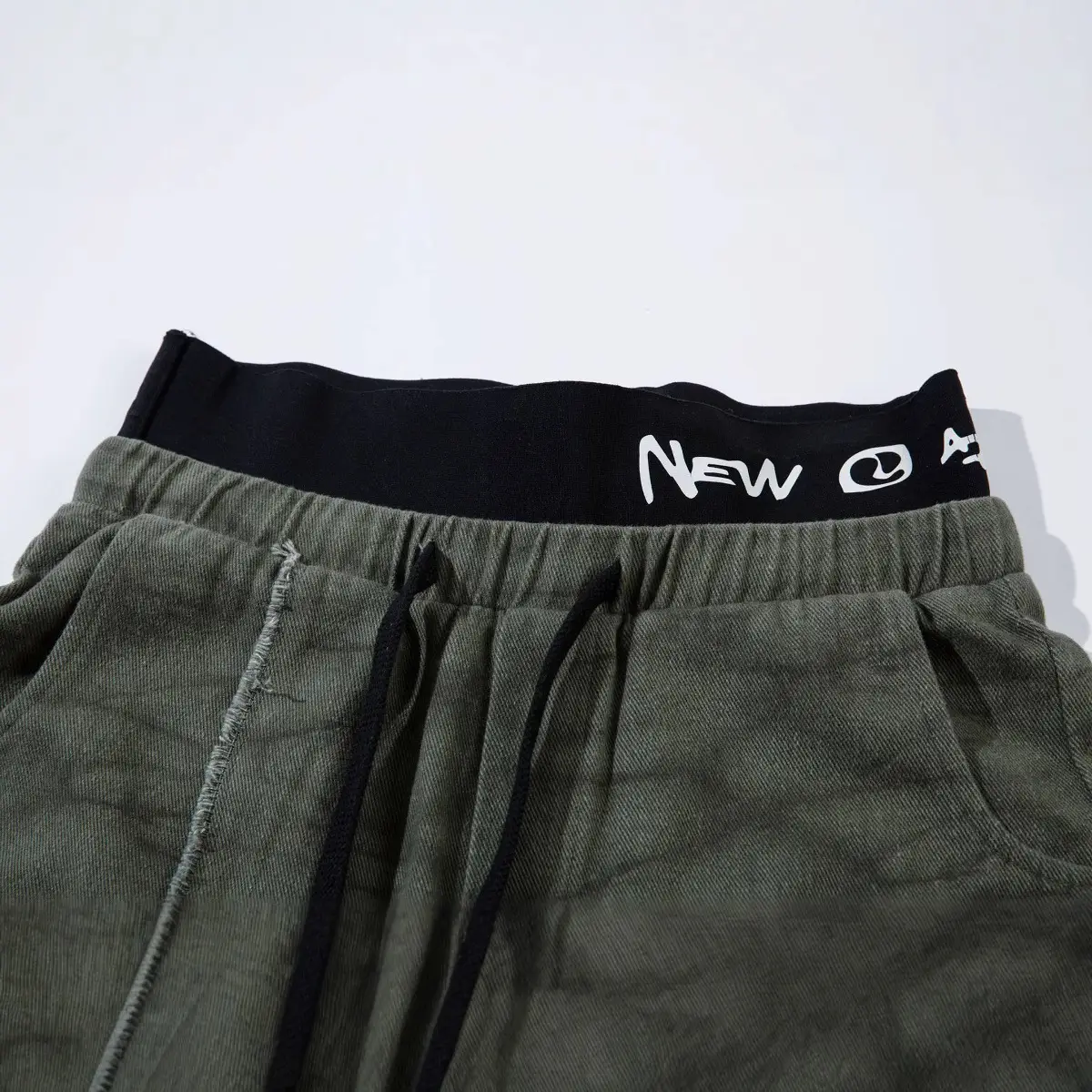 American High Street Washed Old Cargo Jeans Men And Women
