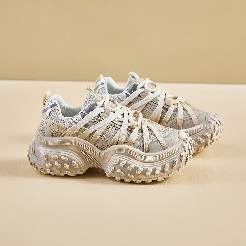Chunky Lace-Up Sneakers, picture 3 of 5