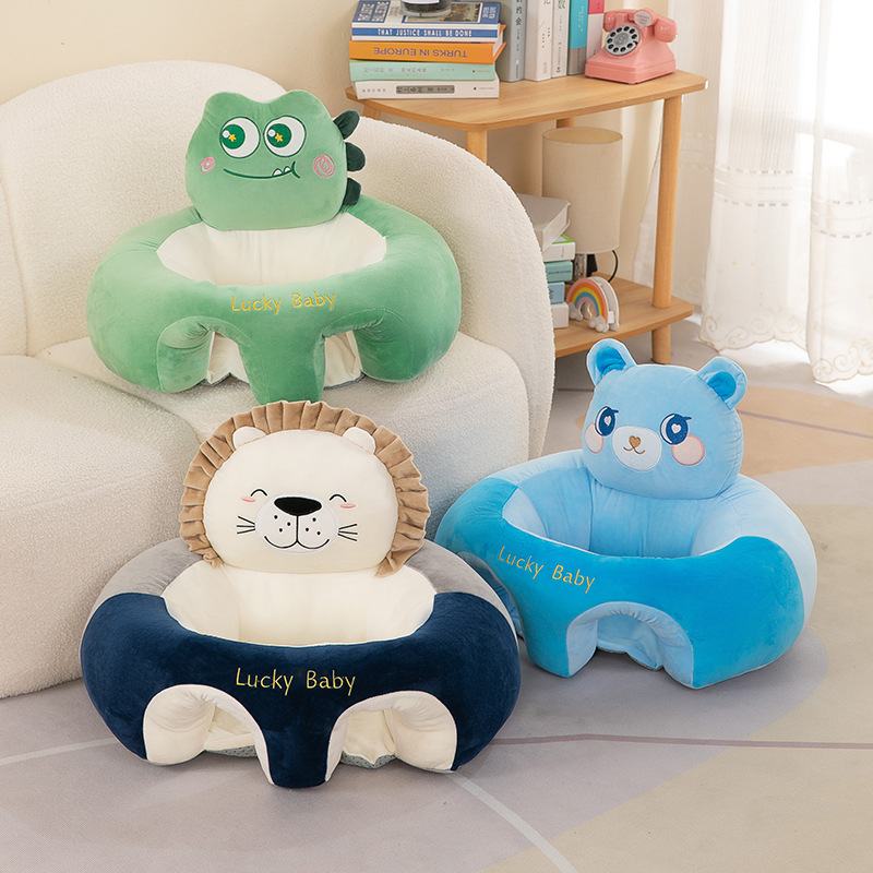 Practice-Sitting Early Education Sofa Chair Plush Toy For Children 5