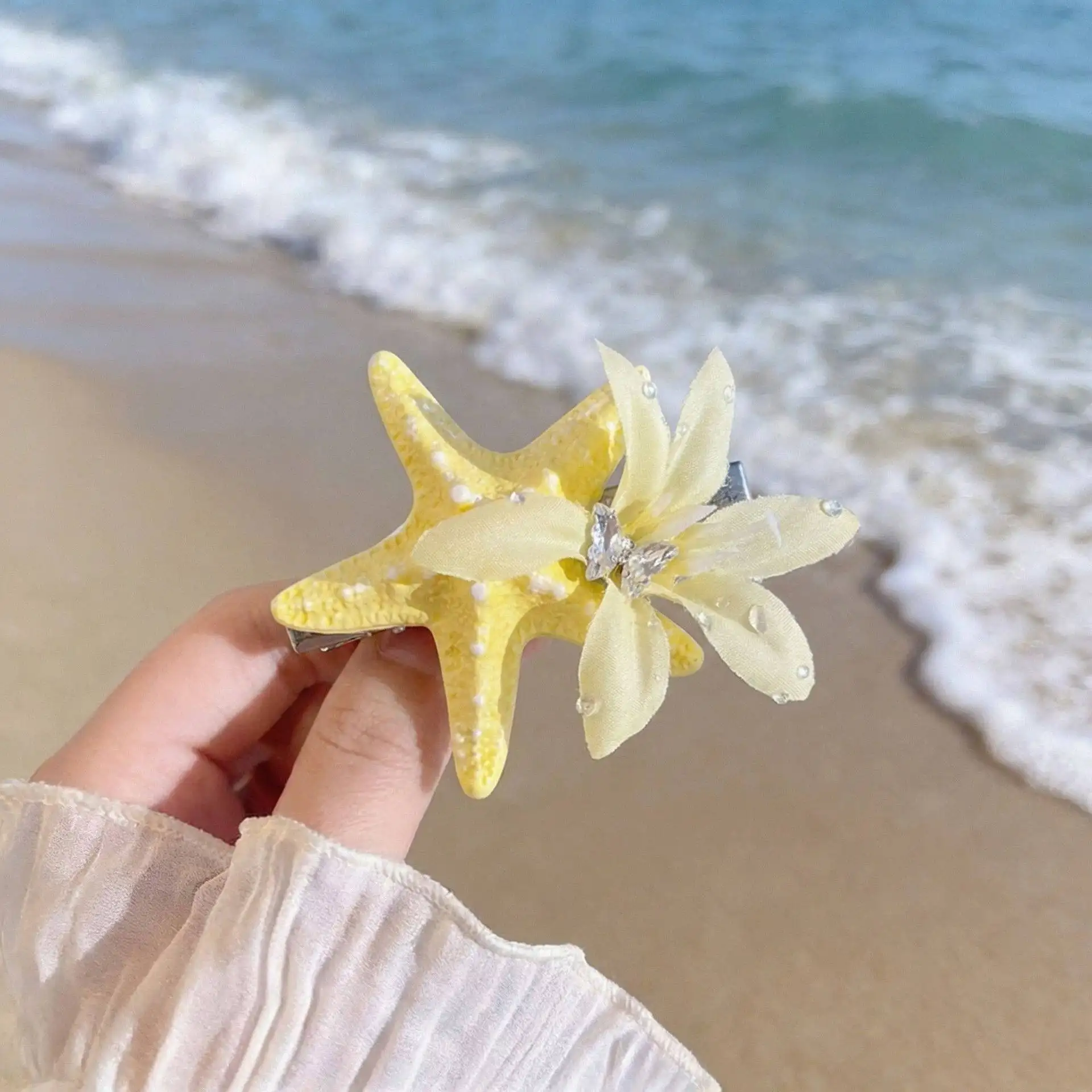 New Ocean-themed Hair Clip Headdress