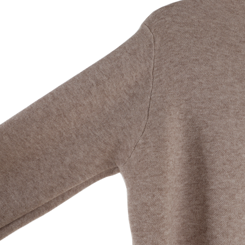 Women's Inner Wear Autumn And Winter High Collar Mid-length Temperament Overknee Sweater Long Dress