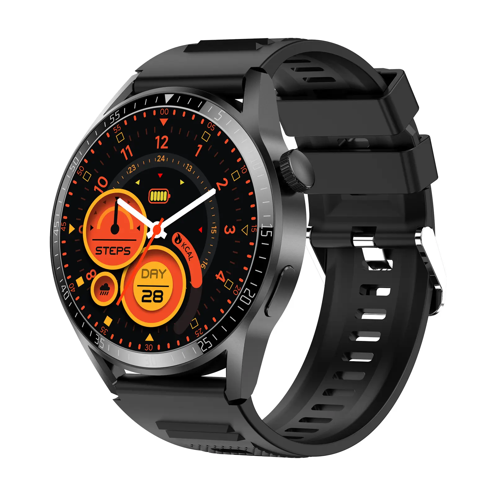Smart Watch Round Bluetooth Call Outdoor Sports