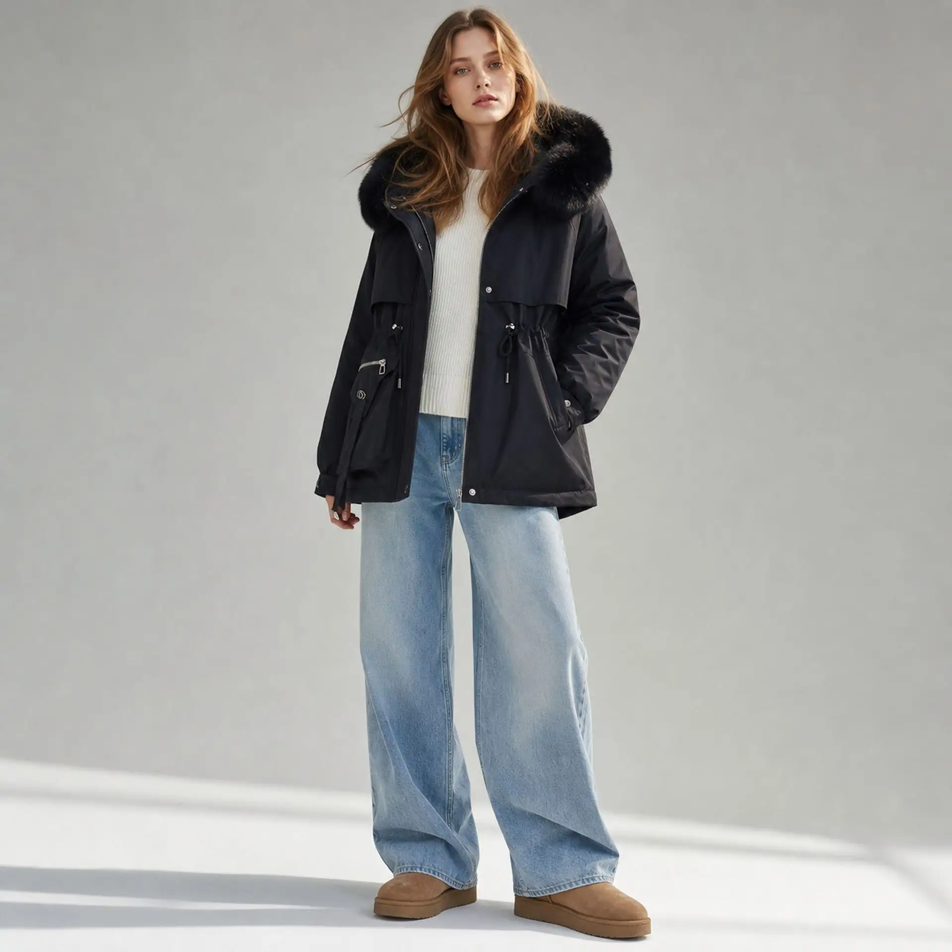 Waist Slimming Fashion Casual Jacket
