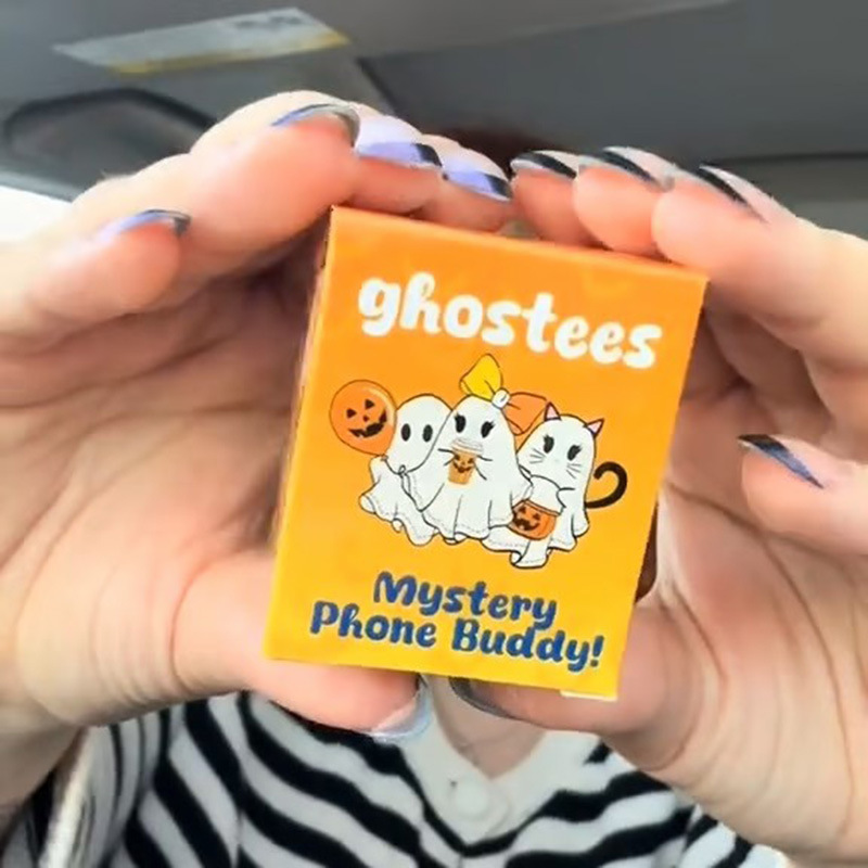 Ghostees Mystery Phone Buddy Mysterious Phone Ghost Pendant
