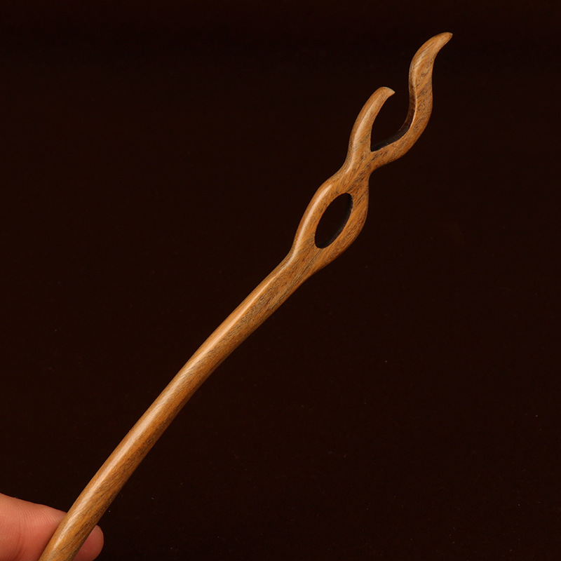 Green Sandalwood Hairpin Hairpin Antiquity Hair Clasp 43