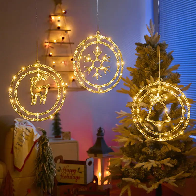 Christmas Led Lighting Chain Atmosphere Ornamental Festoon