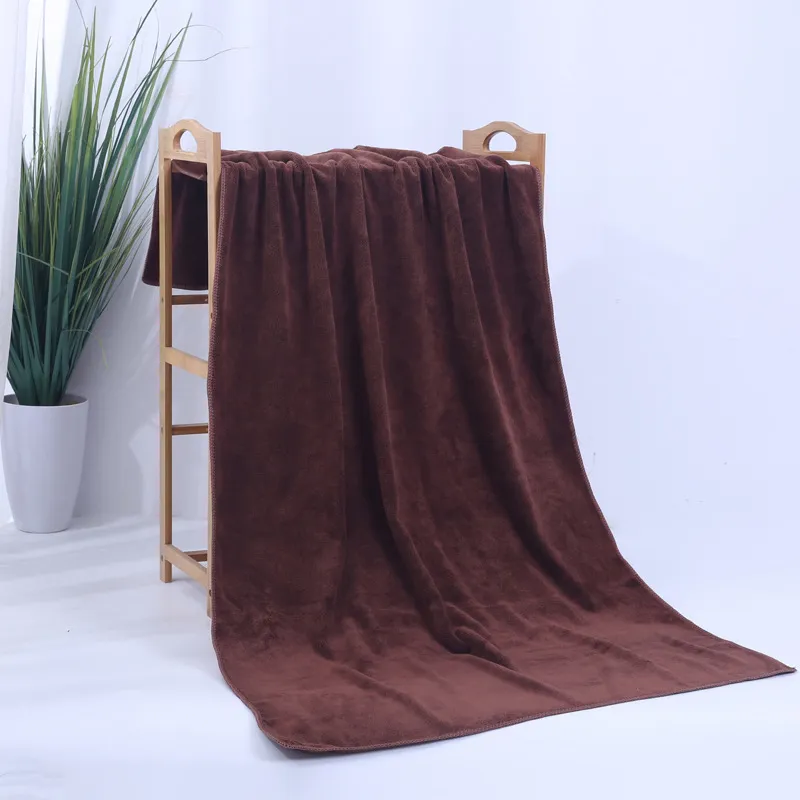 Microfiber Thickened Car Wash Cleaning Towel Beauty Salon Bath Towels – image 5