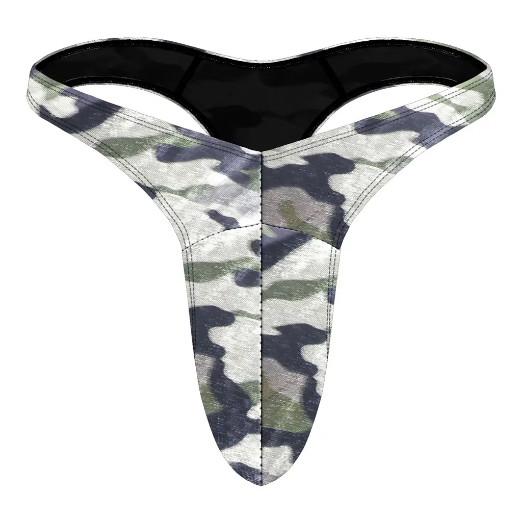 Men's Underwear Flying Bird Big Bag Bag Color Printing T-back