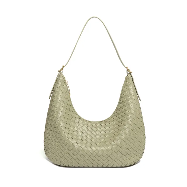 Fashionable Large Capacity French Tote Bag Green - Shop at LoveMi